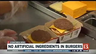 No Artificial Ingredients in Burgers