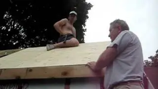 Roofing the Fencl part 1