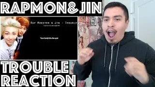 BTS RAP MONSTER & JIN TROUBLE REACTION