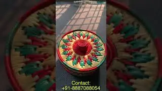 Handmade Natural Moonj Grass basket | ODOP Prayagraj | +91-8887088054