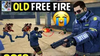 I found my old free fire gameplay video 🥺😔 || Old free fire || 2018 gameplay || No commentary ||