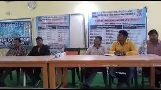 INDUCTION MEETING, OSOU STUDY CENTRE AT LARAMBHA COLLEGE