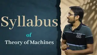 Syllabus of Theory of Machines |GATE 2021-2022 |Mechanical Engineering