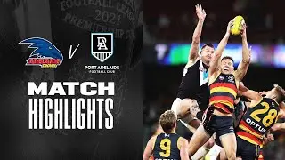 Showdown | Adelaide Crows v Port Adelaide Highlights | Round 21, 2021 | AFL