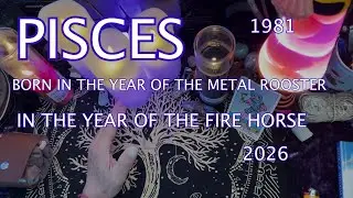 Pisces ♓️ 🔥 METAL ROOSTER 1981: THE YEAR OF ALCHEMICAL REFINEMENT! 🐓✨