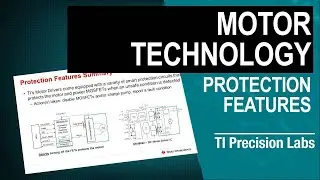 Motor driver protection features