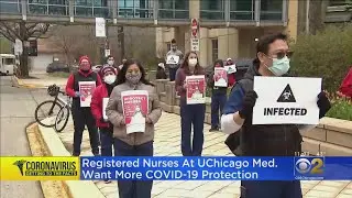 Registered Nurses At University Of Chicago Medicine Want COVID-19 Protection