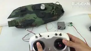 🎄🎄1/16 Metal Weapon Station Spare TK16 Main Board with Tank mirror🎁🎁