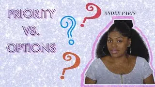 ВСТРЕЧАЙТЕ Andee Paris &mdash; ПРИОРИТЕТ VS ВАРИАНТЫ #andeeparis