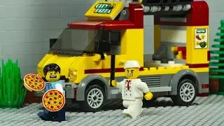 5 Lego City Pizza Van Monster Truck Robbery