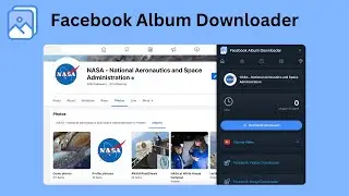 How to bulk download Facebook album in one-click?