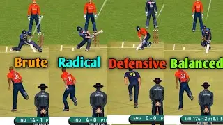 Who is the best ? || Balanced🆚 Defensive🆚 Radical🆚 Brute || Scoop shot #abhishekabhi