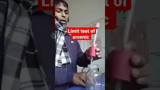 LIMIT TEST OF ARSENIC #firstyearexam #medicalstudent #pharmacy