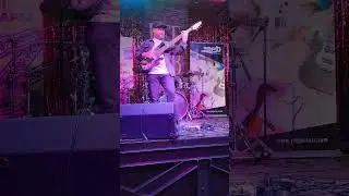 Финал моей #djent композиции Morse Code, сольное выступление на #ruguitarfest, Dingwall ABZ #shorts