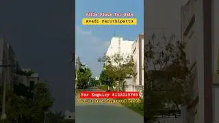 plots for sale in Avadi