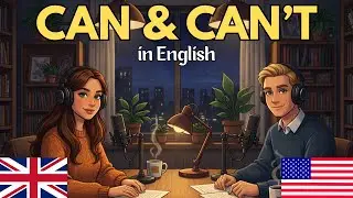 How to Use CAN & CAN&rsquo;T in English (Simple Grammar Lesson) #languagelearning #learnenglish