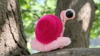 Membuat Siput Lucu Menggunakan Pipe Cleaner 
