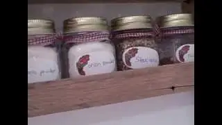 Pallet Wood Spice Rack.