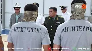 Камчыбек Ташиев УКМК кызматкерлерине жаңы спорткомплексин тапшырды