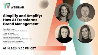 Admind Webinar: Simplify and Amplify - How AI Transforms Brand Management