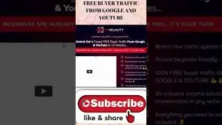 Free Buyer Traffic From Google And Youtube
