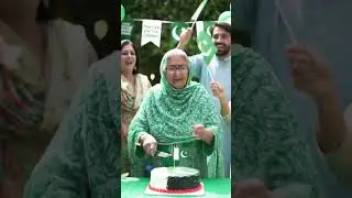 &ldquo;Grandma Cuts Pakistan Flag Cake 🇵🇰 | 14 August Emotional Celebration&rdquo;