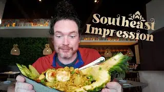 В ресторане Southeast Impression в Фэрфаксе есть уникальное меню и классный бар на открытом воздухе.