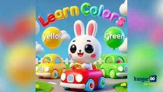 Learn Colors with Bunny &ndash; Red, Blue, Yellow, Green! | Fun Color Learning for Kids