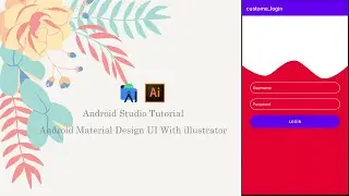 Android Studio Tutorial - Android Material Design UI With illustrator