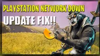 Playstation Network Servers Down Update Fix 2021