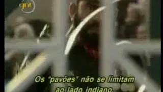 Cerim&ocirc;nia de fechamento da fronteira India-Paquist&atilde;o