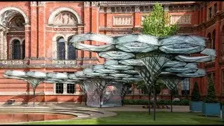 Elytra Filament Pavilion at the Victoria and Albert Museum