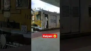 Kalyani station a eta ki holo 😱😲😭😭 #shorts #train #station #viralshorts #kalyani