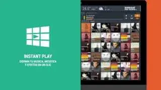 DINESAT PRO RADIO 10. Botonera Instant Play.