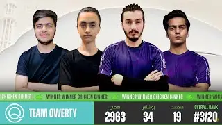 19 Kills Chicken Dinner | PMPL PAK | Team Qwerty | Wolverie