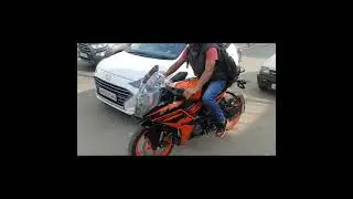 KTM RC 200 2022 MODEL TESTING  #YOUTUBESHORTS  #SHORTS