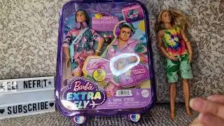 Unboxing, Review and head swapping of the Ken doll from Barbie Extra Fly