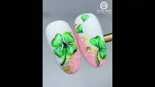 St Patrick Nail Art Tutorial using Joya Mia