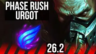 URGOT vs GAREN (TOP) | Phase Rush | EUW Master | 26.2