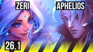 ZERI & Braum vs APHELIOS & Yuumi (ADC) | KR Master | 26.1