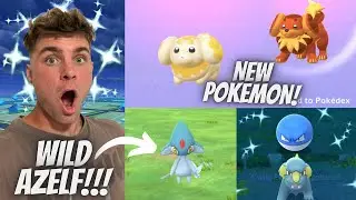 Wild Azelf CAUGHT! Fidough is HERE and More in Pokemon Go!