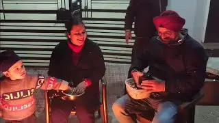 Lohri Celebration with Family 🔥 | Bonfire, Music & Desi Vibes
