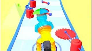 Rope-Man Run 🧶 🪡  All Levels Gameplay Android IOS #10 🎮