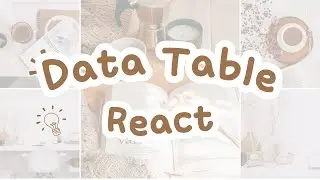 React Data Table || How to Create Data Table in React || How to Use React Data Table Component