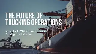 Trucking is becoming more data-driven every day.