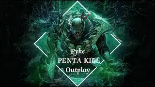 Pyke PENTA KILL Outplay #pyke #outplay #pentakill #leagueclips  // League of Legends: Wild Rift !!