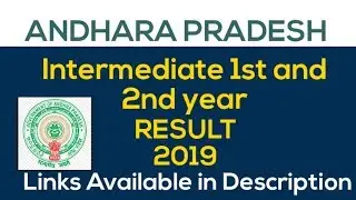 Ap intermediate 1st &2nd Year Results Realised 2019