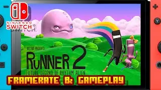 BIT.TRIP Presents... Runner2: Future Legend of Rhythm Alien - (Nintendo Switch) - Framerate&Gameplay