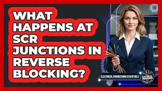 What Happens At SCR Junctions In Reverse Blocking?