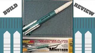 Enerjet Minotaur - Mid-Power Rocket Build and Review
